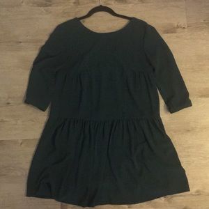 Two tiered 3/4 sleeve dress